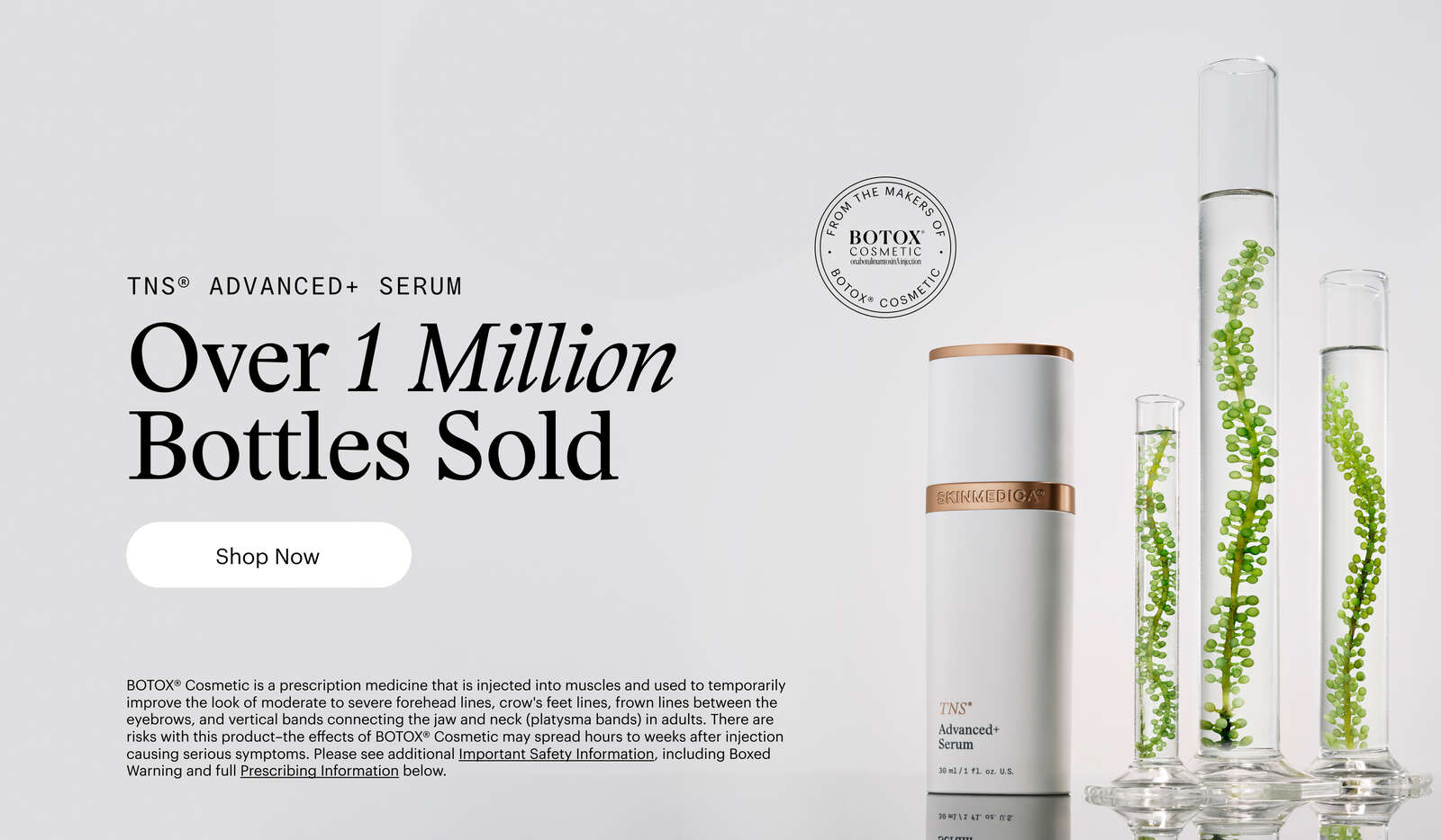 By The Makers of Botox. One Product. Total Skin Rejuvenation.